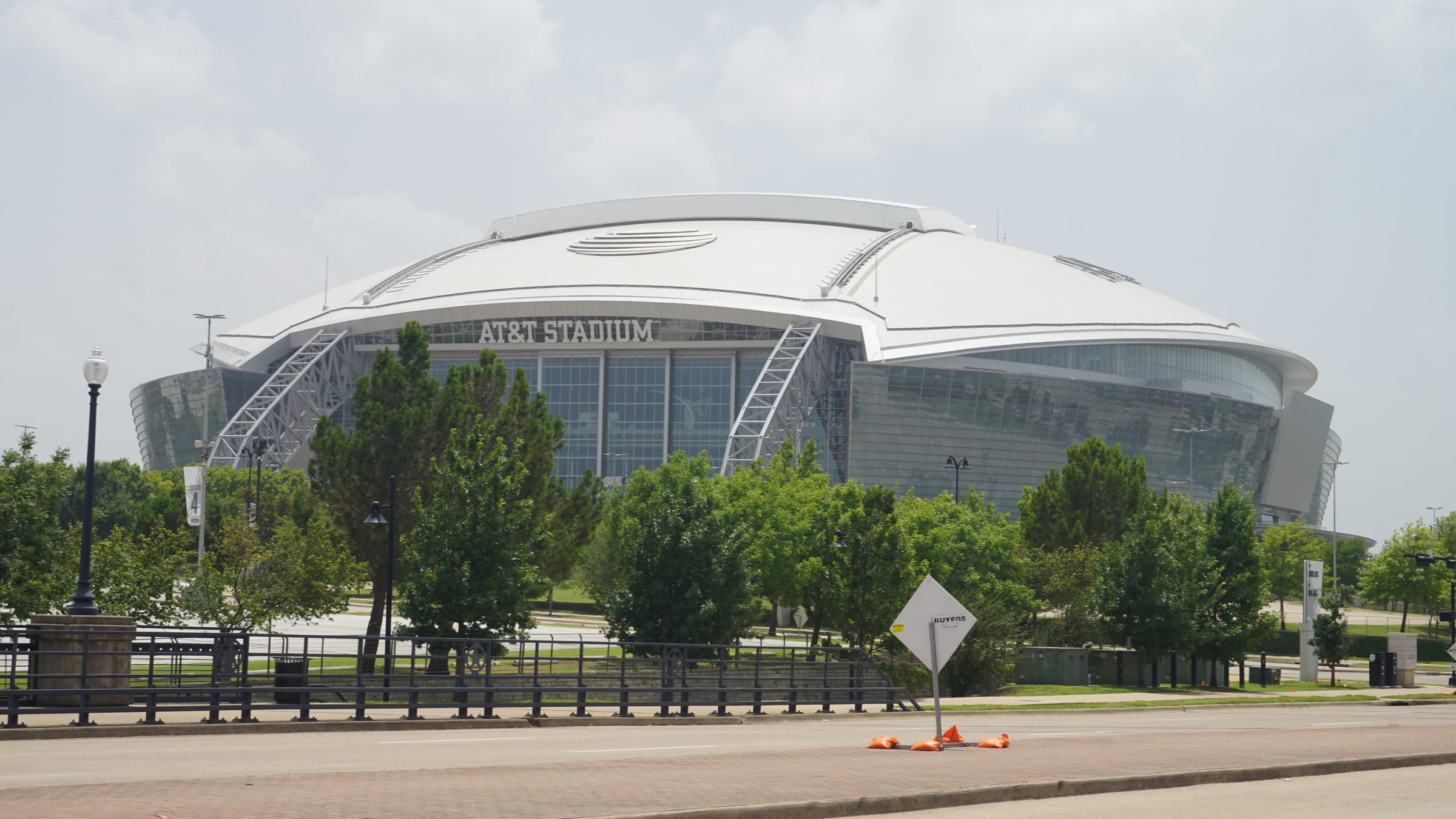 法国下一场比赛2026世界杯半决赛场地Dallas Stadium外景