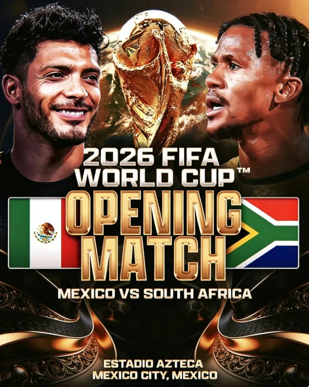Mexico vs South Africa opening match