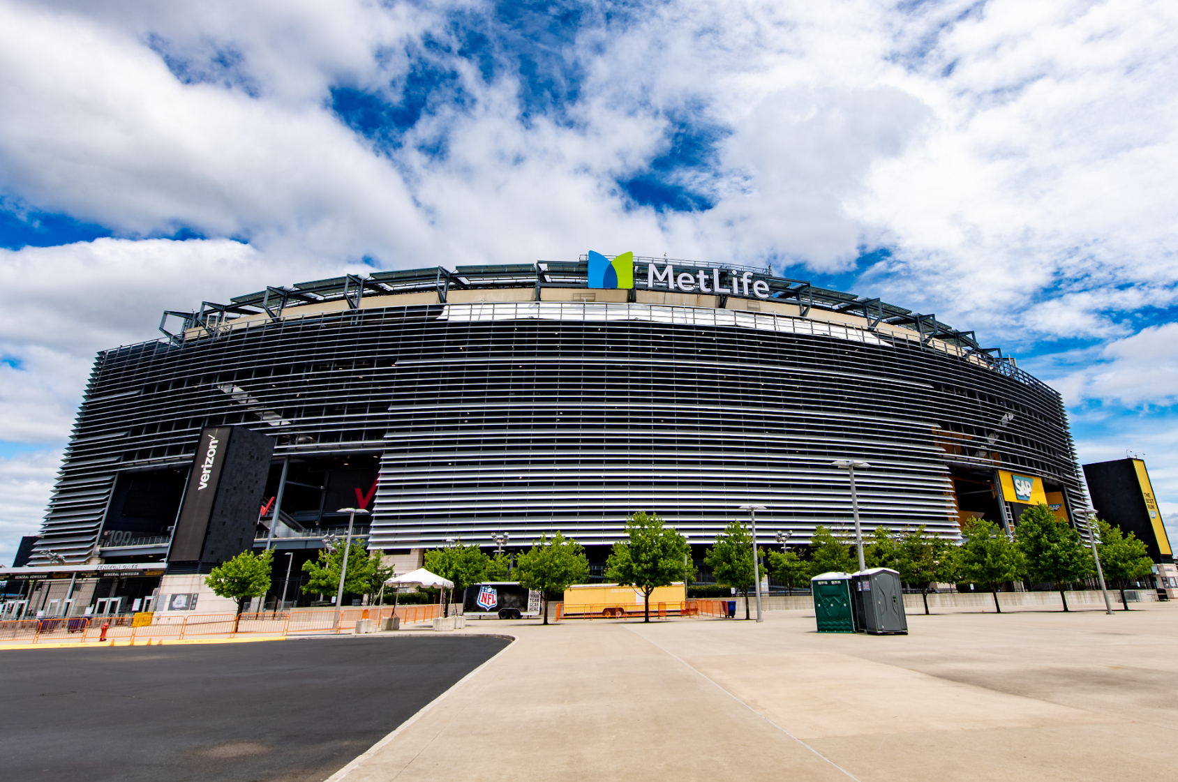MetLife Stadium in New Jersey, the planned venue for the 2026 World Cup final.